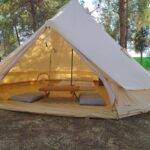 Matress in Glamping Tent